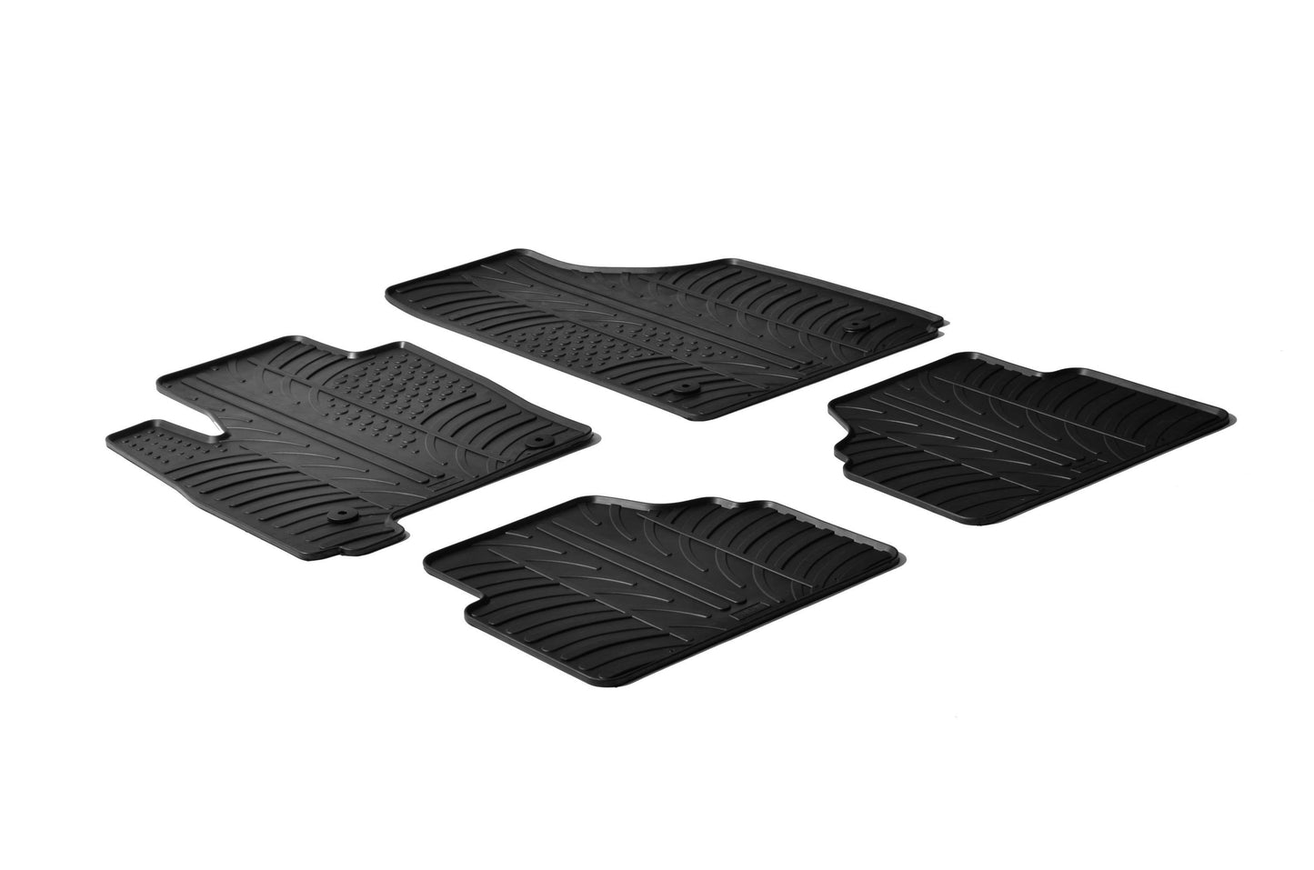 Alfombrillas de goma - OPEL Meriva 2003->-ALFOMBRILLAS DE GOMA-ICCTUNING