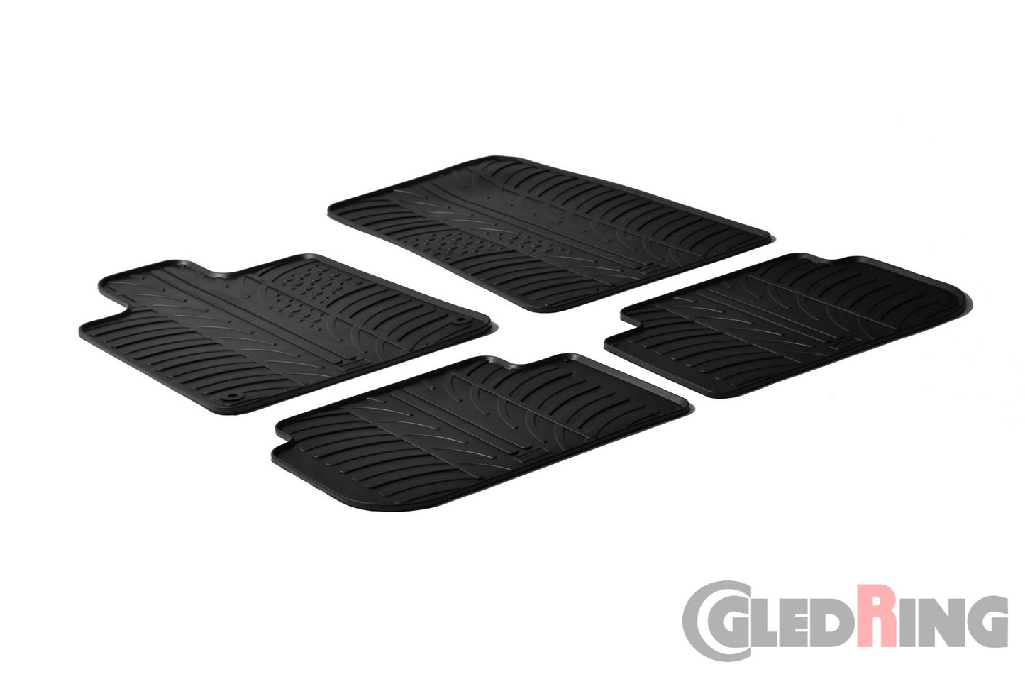 Alfombrillas de goma - PEUGEOT 407 2004>-ALFOMBRILLAS DE GOMA-ICCTUNING