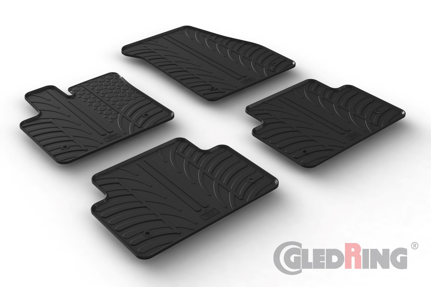 Alfombrillas de goma - LAND ROVER Range Rover Evoque Suv 02,2019-ALFOMBRILLAS DE GOMA-ICCTUNING