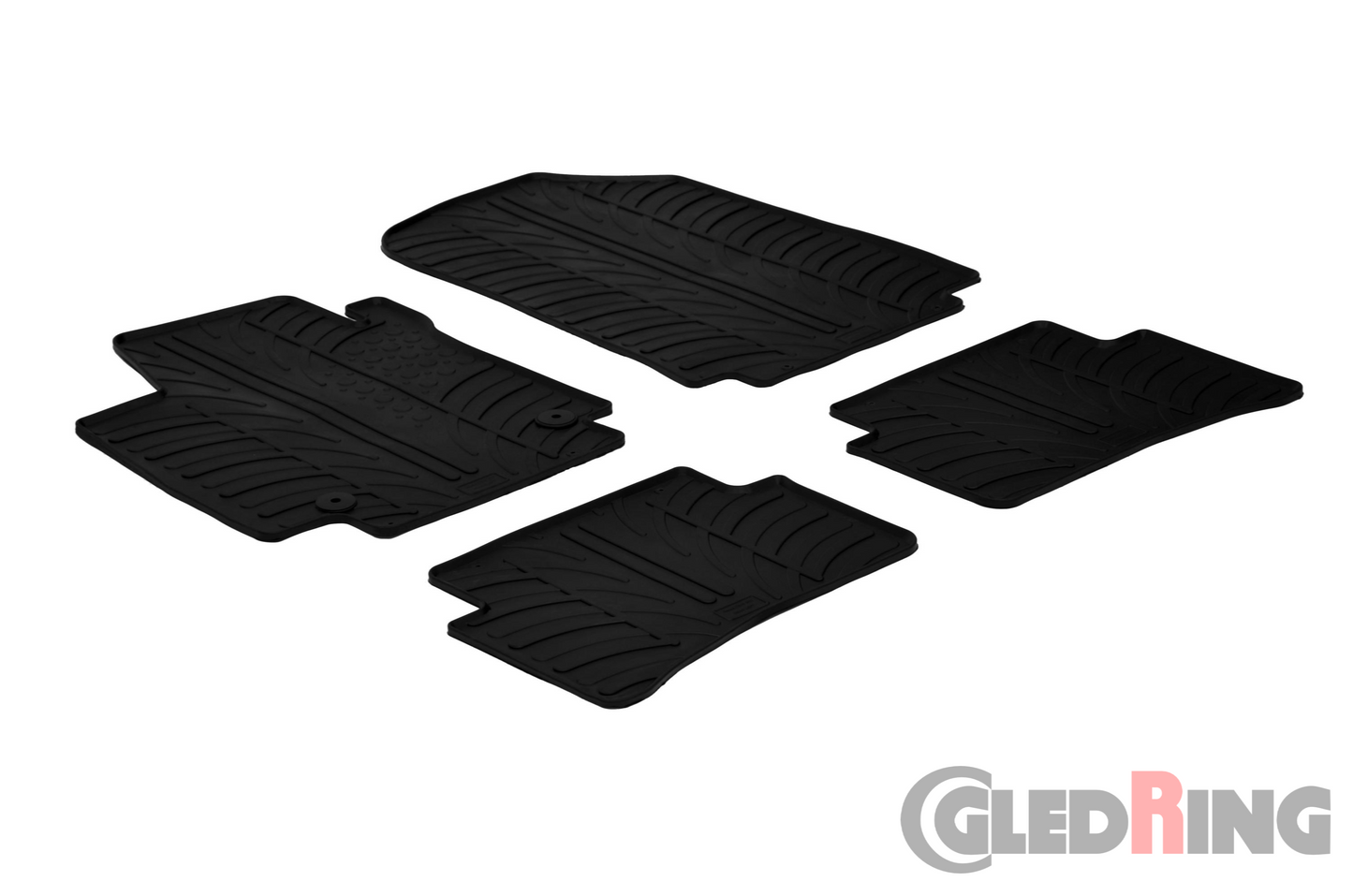 Alfombrillas de goma - RENAULT Clio IV 2012-> 5 puertas/Clio IV GT 2013->-ALFOMBRILLAS DE GOMA-ICCTUNING