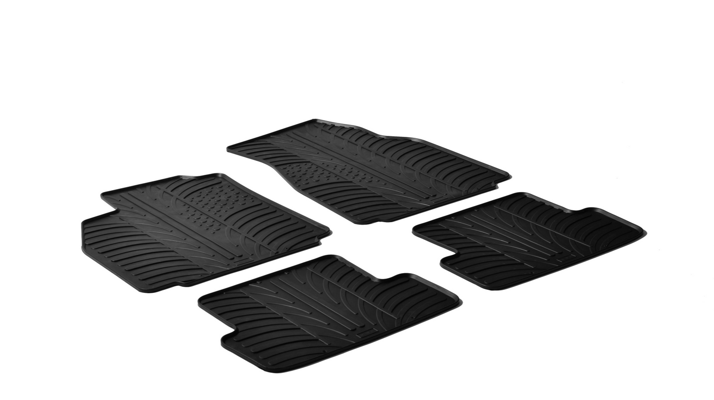 Alfombrillas de goma - RENAULT Megane II. 2002 ->-ALFOMBRILLAS DE GOMA-ICCTUNING