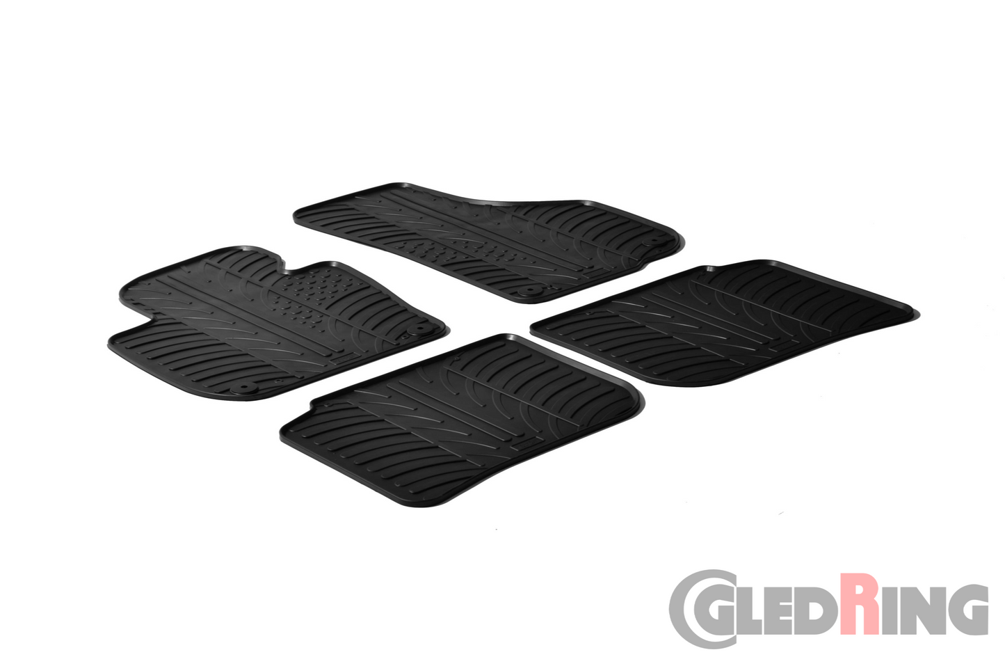 Alfombrillas de goma - SKODA Superb 2009>-ALFOMBRILLAS DE GOMA-ICCTUNING