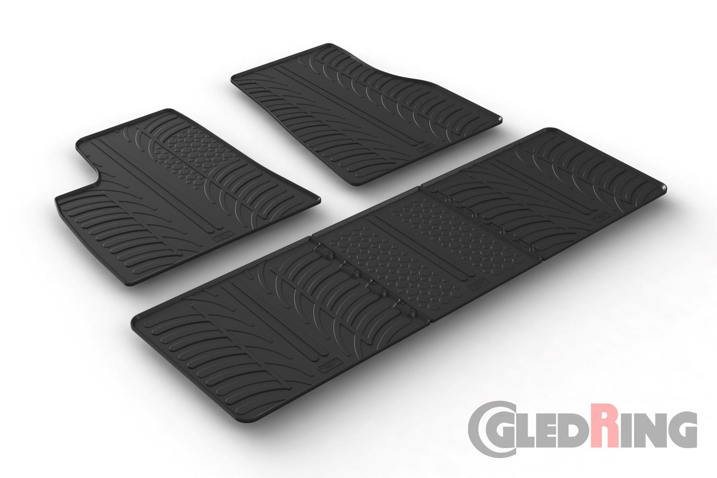 Alfombrillas de goma - TESLA Model S 2016>-ALFOMBRILLAS DE GOMA-ICCTUNING