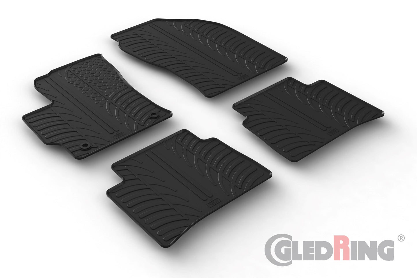 Alfombrillas de goma - TOYOTA Corolla Hybrid Sedan 2018>-ALFOMBRILLAS DE GOMA-ICCTUNING