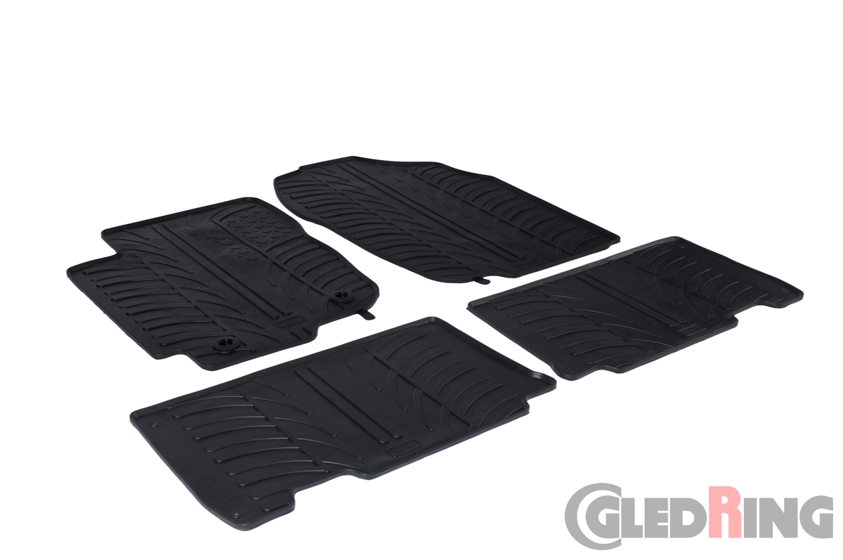 Alfombrillas de goma - TOYOTA Rav 4x4 2013 - 2019