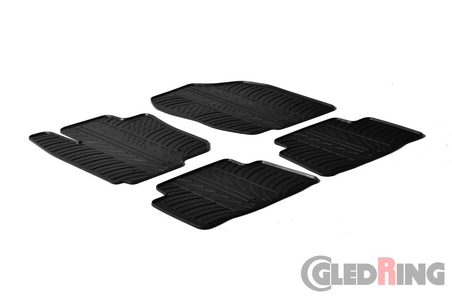 Alfombrillas de goma - TOYOTA Rav4 2005-2013-ALFOMBRILLAS DE GOMA-ICCTUNING