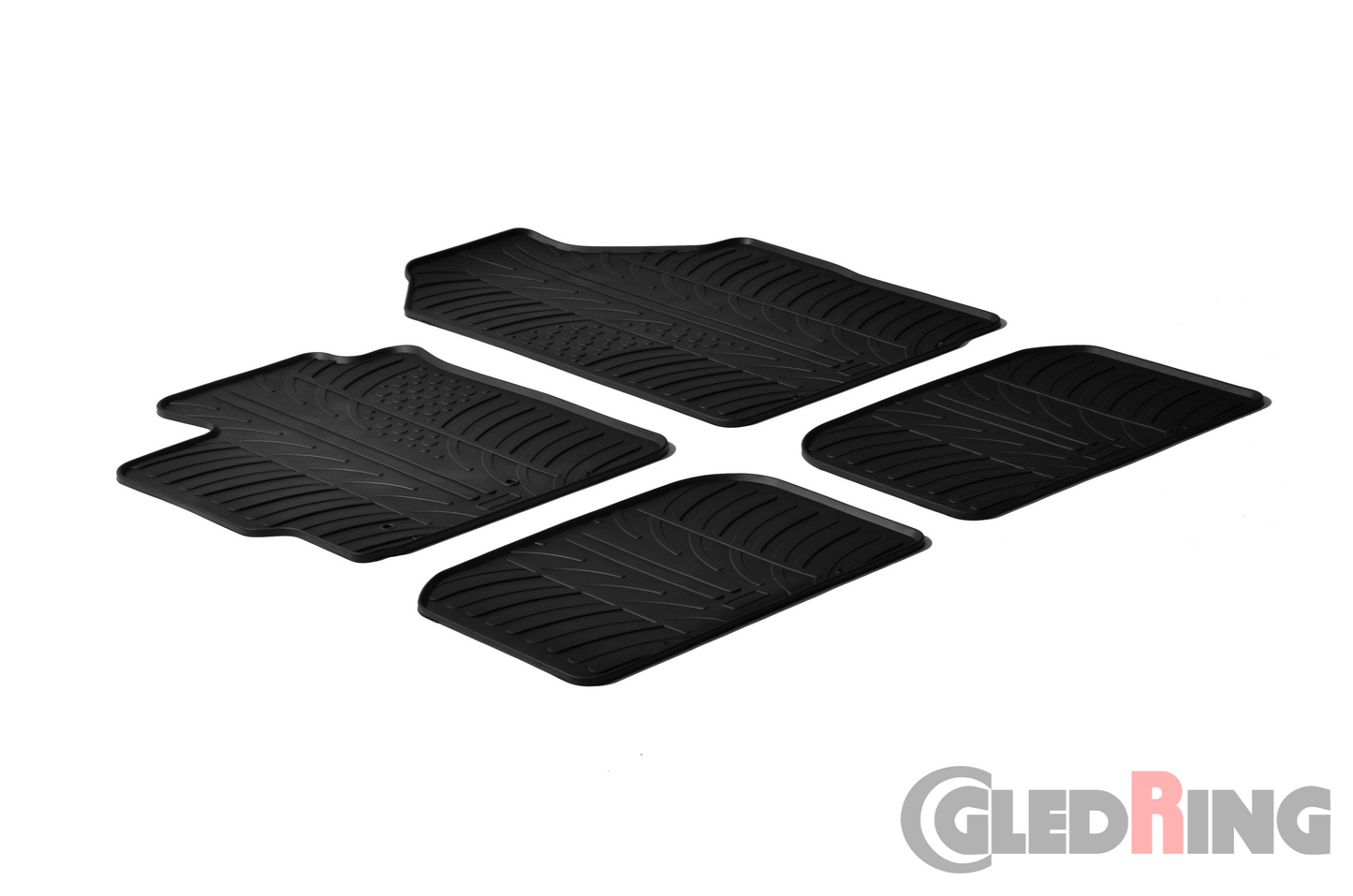 Alfombrillas de goma - TOYOTA Yaris 2006->-ALFOMBRILLAS DE GOMA-ICCTUNING