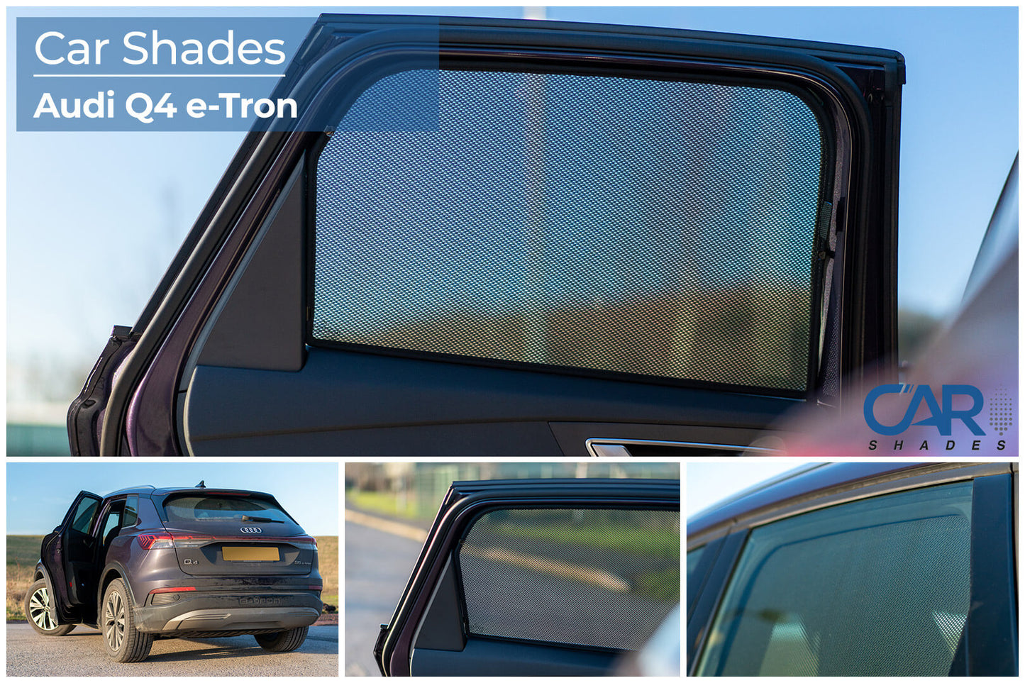 parasoles car shades Audi Q4 E-tron 5 puertas 2022>-ICCTUNING