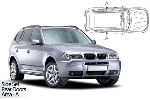 parasoles car shades BMW X3 ( E83 ) 5 puertas 2003-2010-PARASOLES-ICCTUNING