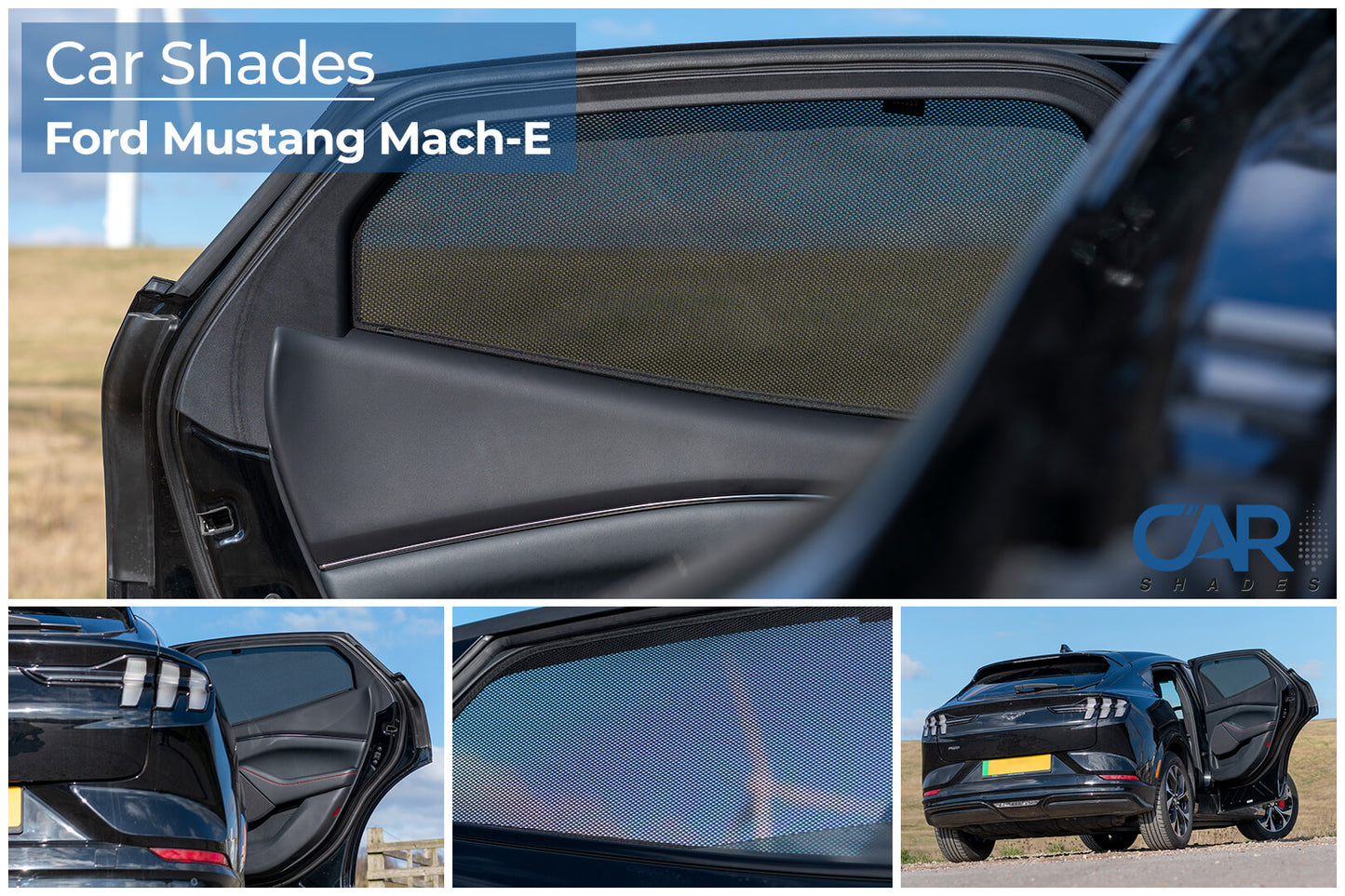 parasoles car shades Ford Mustang Mach-E 5 puertas 2021>-ICCTUNING