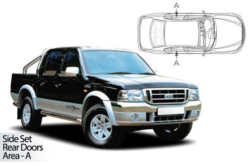 parasoles car shades Ford Ranger 3 D/C 4 puertas 2006-2011-PARASOLES-ICCTUNING