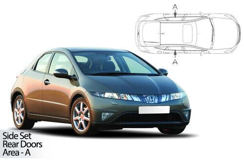 parasoles car shades Honda Civic 5 puertas 06-12-PARASOLES-ICCTUNING