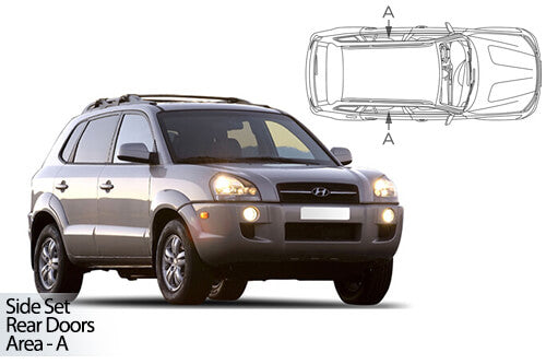 parasoles car shades Hyundai Tucson 5 puertas 2005-2009 - solo ventanillas