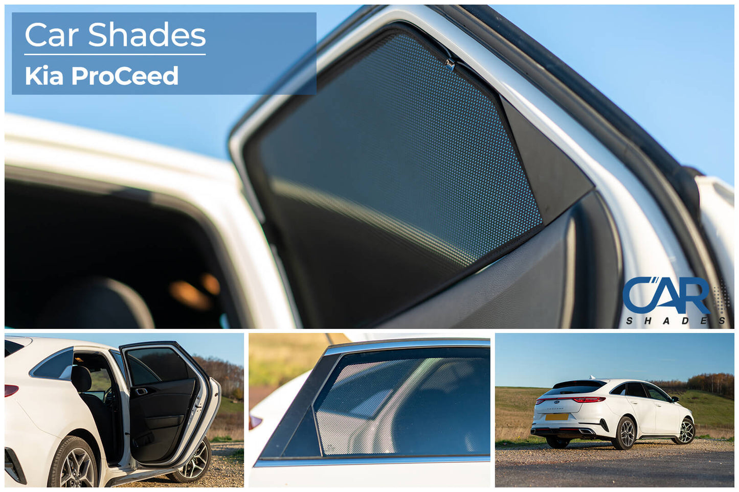 parasoles car shades Kia Pro ceed 5 puertas 2018 en adelante-ICCTUNING