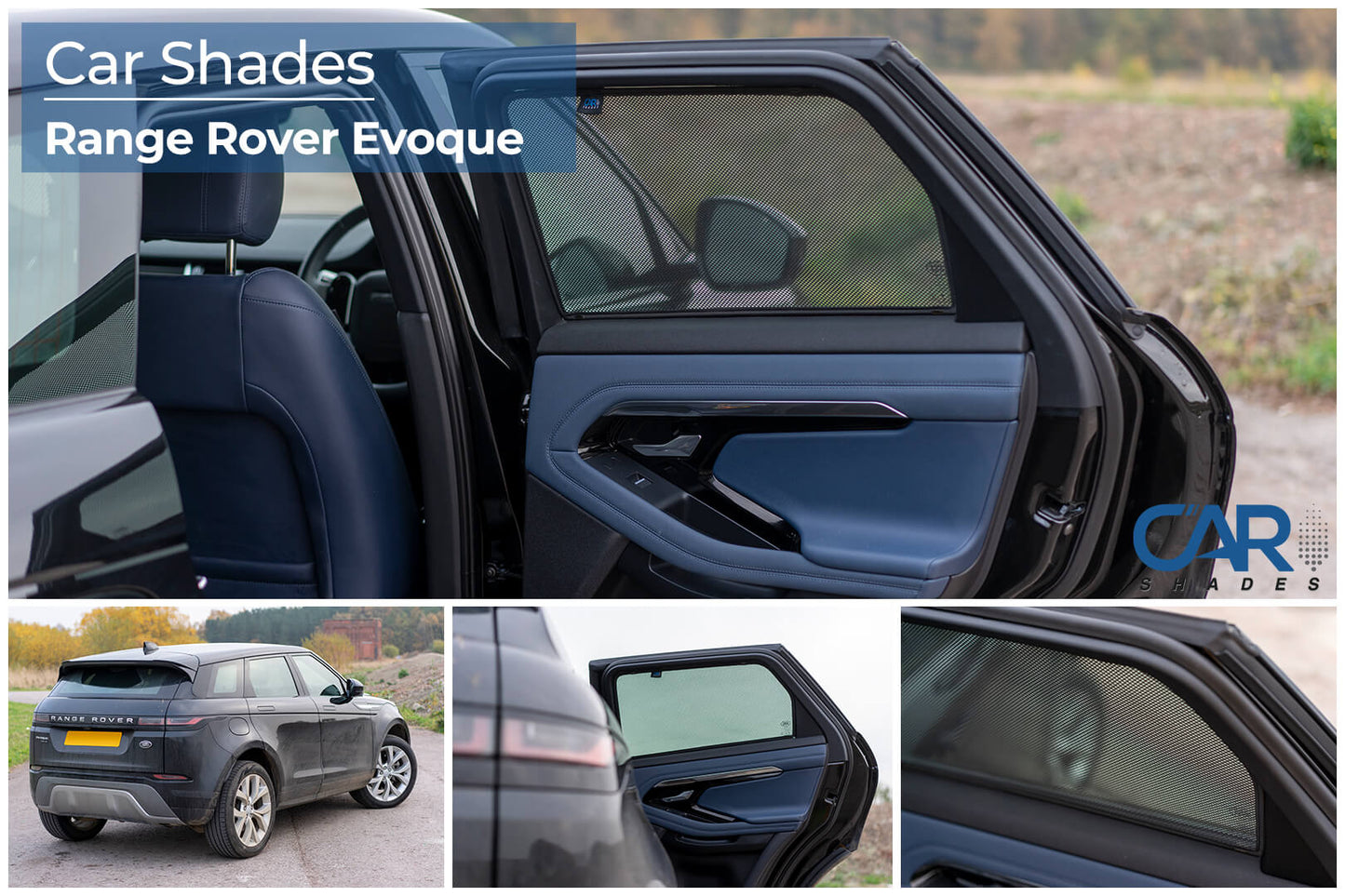 parasoles car shades Land Rover Evoque 5 puertas 2018>-PARASOLES-ICCTUNING