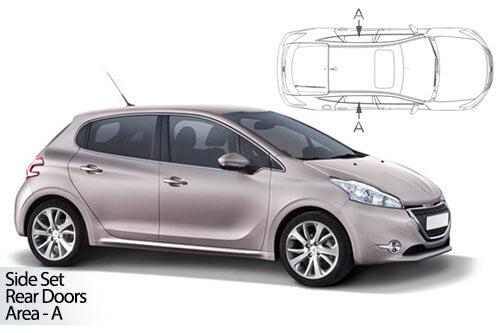 parasoles car shades Peugeot 208 5 puertas 2012-2019-PARASOLES-ICCTUNING