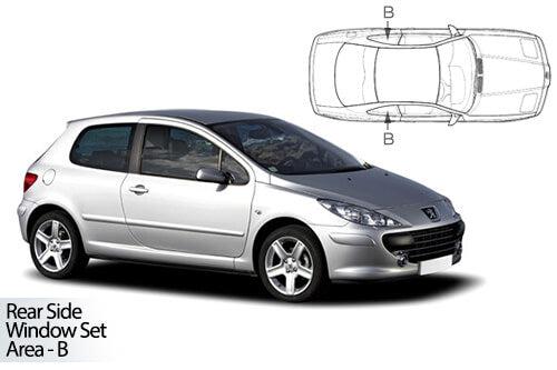 parasoles car shades Peugeot 307 3 puertas 2003-2008-PARASOLES-ICCTUNING