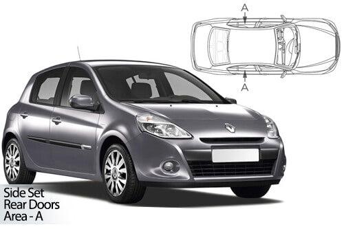 parasoles car shades Renault Clio (MKIII) 5 puertas 2005-2013-PARASOLES-ICCTUNING