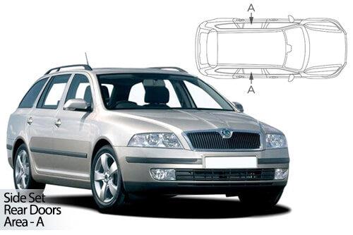 parasoles car shades Skoda Octavia Estate 04-13-PARASOLES-ICCTUNING