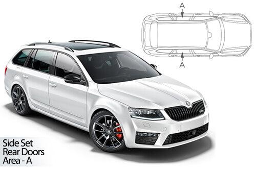parasoles car shades Skoda Octavia Estate 13-19-PARASOLES-ICCTUNING