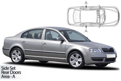 parasoles car shades Skoda Superb 4 puertas 2002-2008-PARASOLES-ICCTUNING