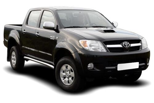 parasoles car shades Toyota Hilux Double Cab (N70) 4 puertas 2005-2015-PARASOLES-ICCTUNING