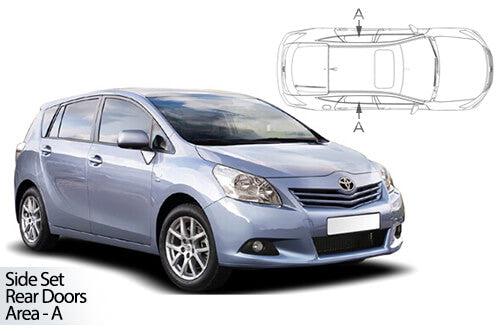 parasoles car shades Toyota Verso 5 puertas 2009-2018-PARASOLES-ICCTUNING