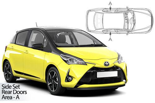 parasoles car shades Toyota Yaris (XP13) 5 puertas 2011-2017-PARASOLES-ICCTUNING