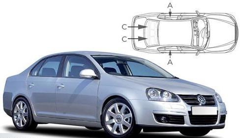 parasoles car shades Volkswagen Jetta 4 puertas 06-10-PARASOLES-ICCTUNING
