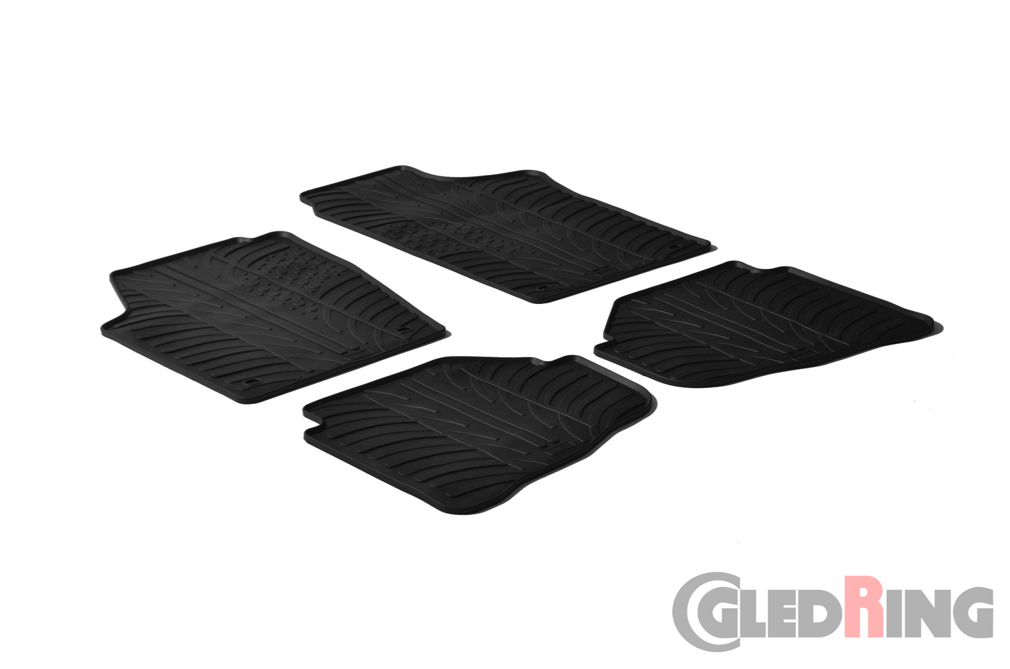 Alfombrillas de goma - VW Fox 2005>-ALFOMBRILLAS DE GOMA-ICCTUNING