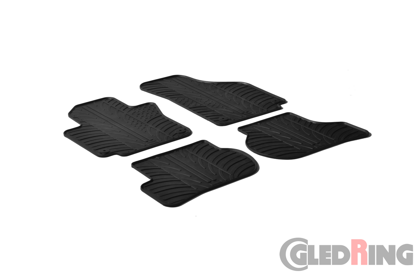 Alfombrillas de goma - VW Golf V Plus 2009-ALFOMBRILLAS DE GOMA-ICCTUNING