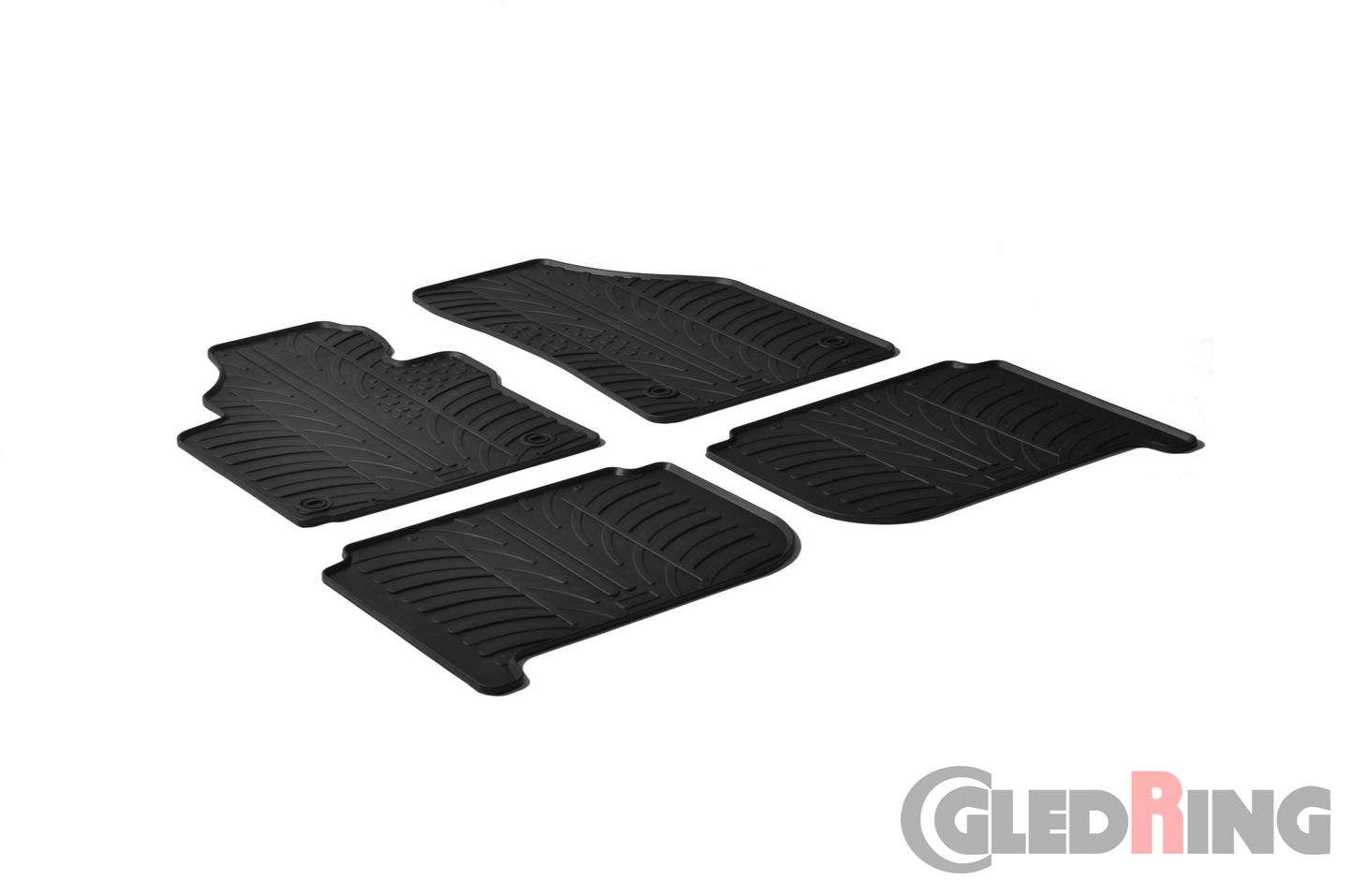 Alfombrillas de goma - VW Touran 2003-2015-ALFOMBRILLAS DE GOMA-ICCTUNING