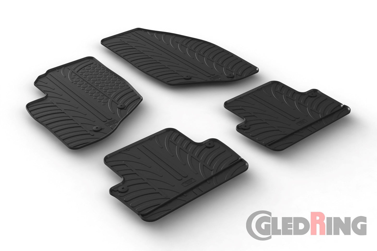 Alfombrillas de goma - VOLVO V70 2000-2007/ S60 2000-2009-ALFOMBRILLAS DE GOMA-ICCTUNING