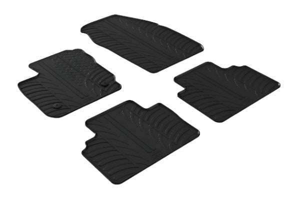 Alfombrillas de goma - FORD Tourneo Courier 2014 / FL 2018> (manual)