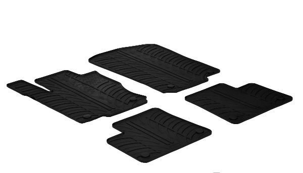 Alfombrillas de goma - Mercedes Benz ML W166 2011->/GLE W166 & GLE C292 02.2015->