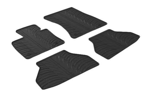 Alfombrillas de goma - BMW X6 2008-2014 (automatico)