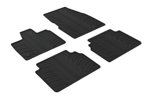 Alfombrillas de goma - BMW i3 hatchback 09.2013-> (electrico)