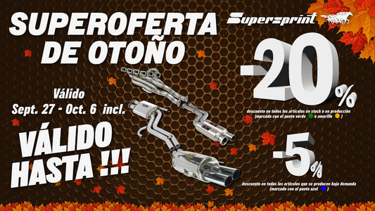 superoferta de otoño supersprint 2024