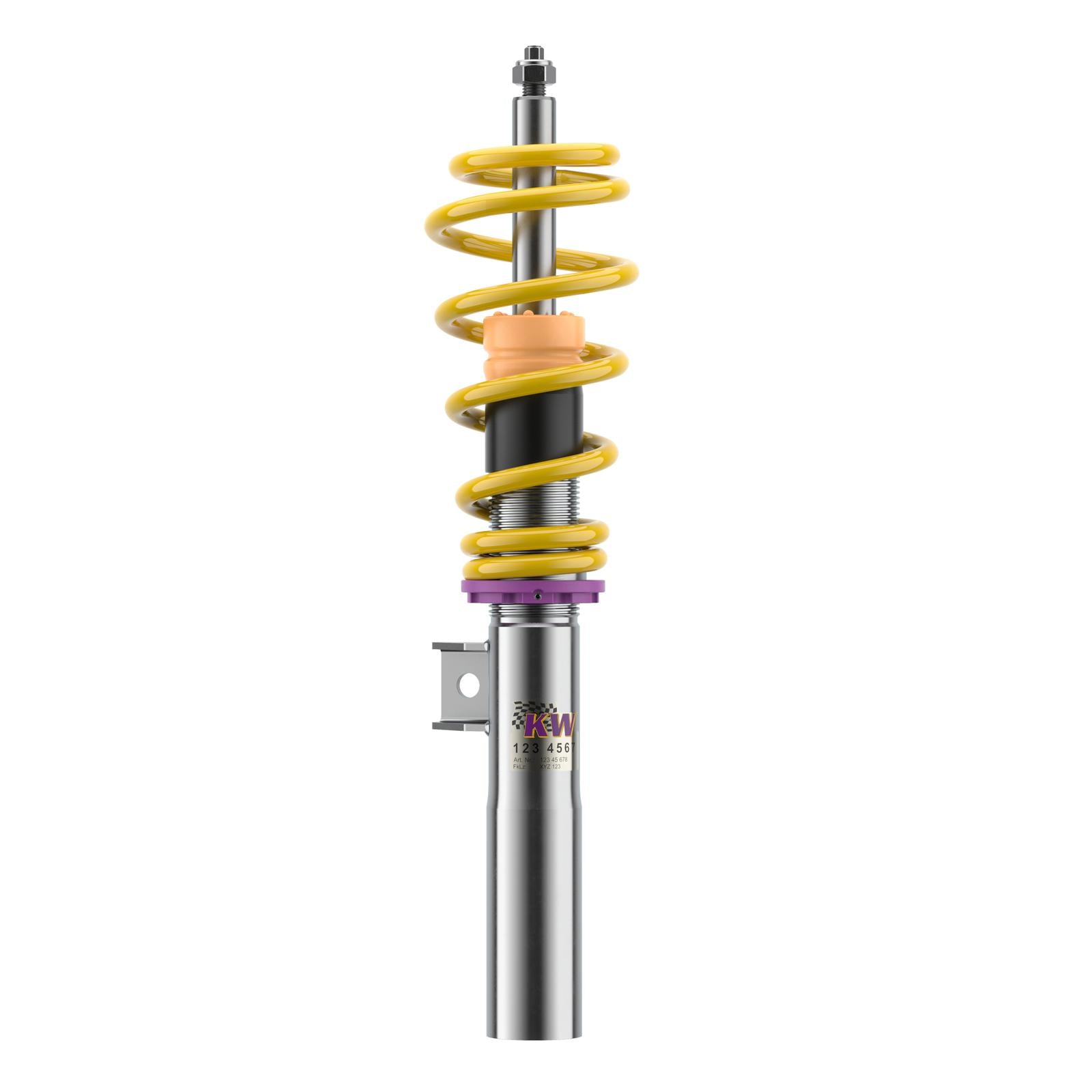 KW Coilover suspensión V1 inox Renault Megane III cupé 10290029