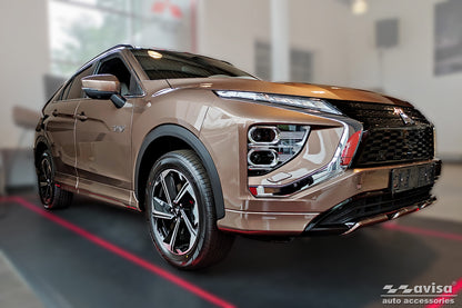 Protector umbral de puerta MITSUBISHI ECLIPSE CROSS 2018->hybrid black-ICCTUNING