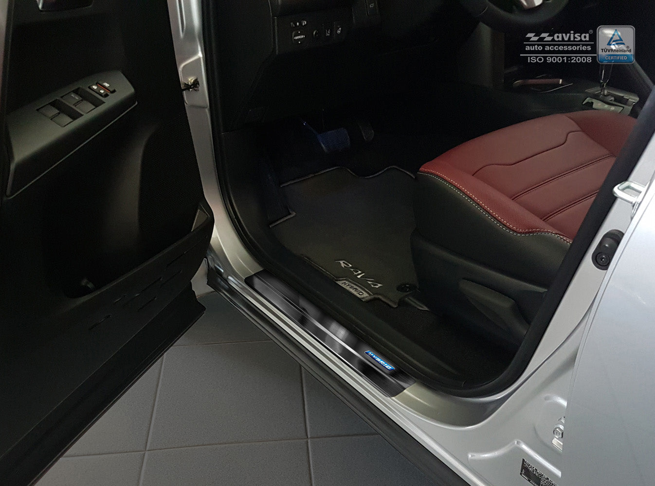 Protector umbral de puerta TOYOTA RAV4 2016-2018-ICCTUNING