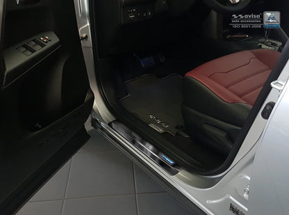 Protector umbral de puerta TOYOTA RAV4 2016-2018-ICCTUNING