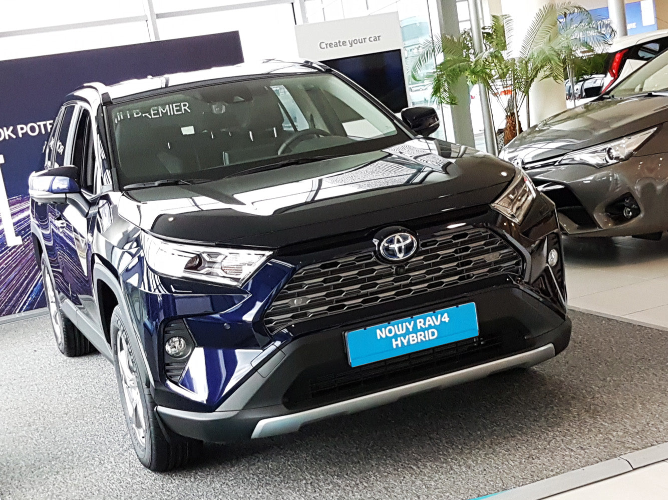 Protector umbral de puerta TOYOTA RAV4 V /Hybrid 2018->-ICCTUNING
