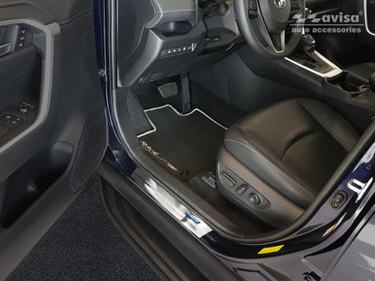 Protector umbral de puerta TOYOTA RAV4 V /Hybrid 2018->-ICCTUNING