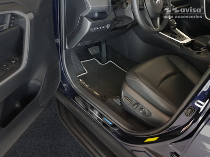 Protector umbral de puerta TOYOTA RAV4 V /Hybrid 2018->-ICCTUNING