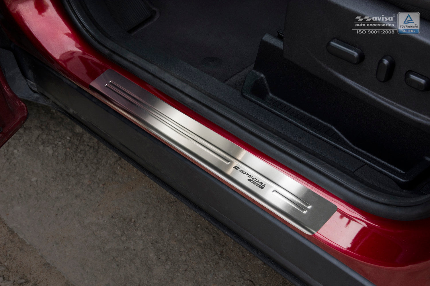 Protector umbral de puerta FORD KUGA 2012-2016 y 2016->-ICCTUNING