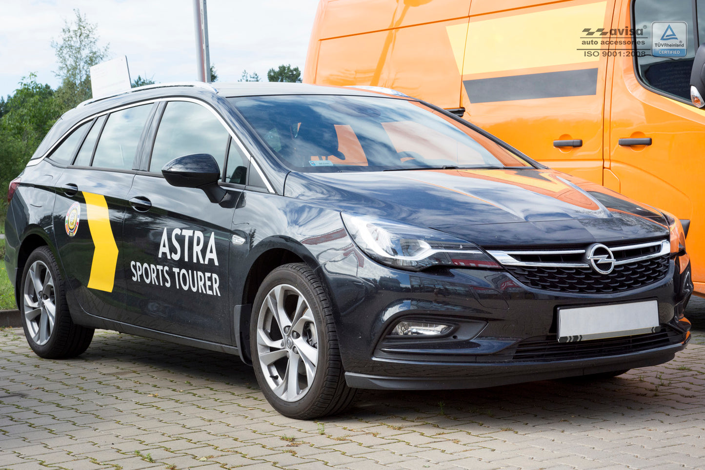 Protector parachoques trasero OPEL ASTRA K sports tourer 2015-2022-ICCTUNING