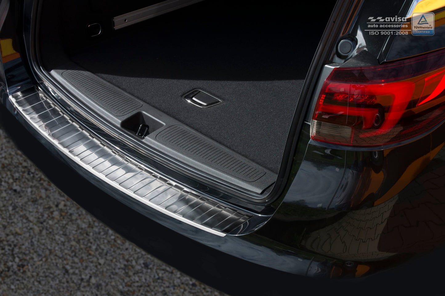 Protector parachoques trasero OPEL ASTRA K sports tourer 2015-2022-ICCTUNING