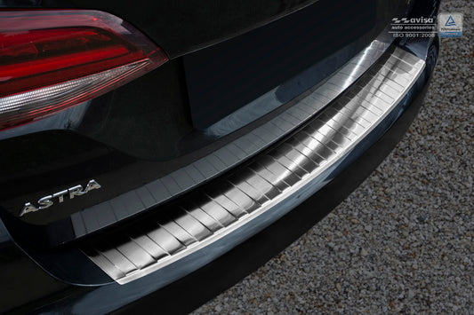 Protector parachoques trasero OPEL ASTRA K sports tourer 2015-2022-ICCTUNING