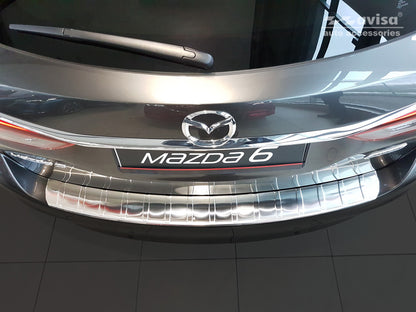 Protector parachoques trasero MAZDA 6 combi (GJ) 2012-2018->-ICCTUNING